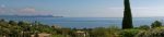 Villa Ligurienne in Les Issambres an der Cote d'Azur in Südfrankreich-Blick auf den Golf von Frejus an der Cote d'Azur